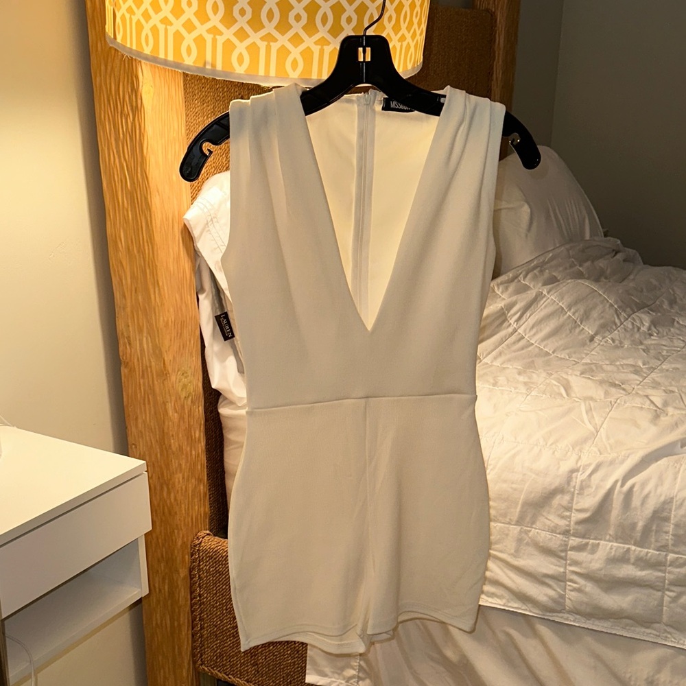 Missguided Ivory Romper